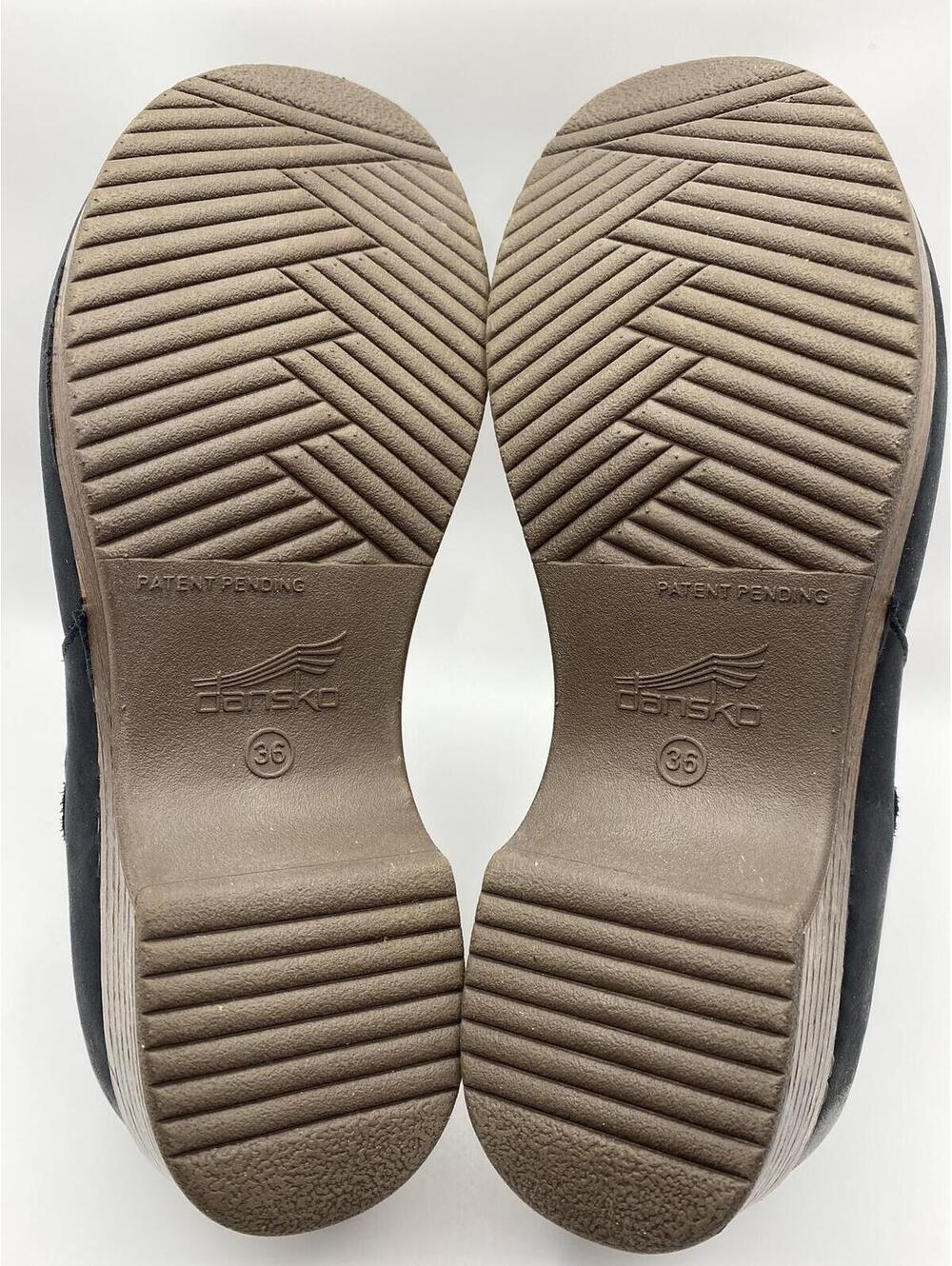 Dansko Black Leather Mary Jane Shoes Size 6 - Picture 5 of 7